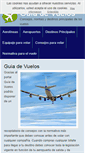 Mobile Screenshot of guiadevuelos.com